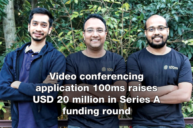 Video conferencing application 100ms raises USD 20 million in Series A funding round